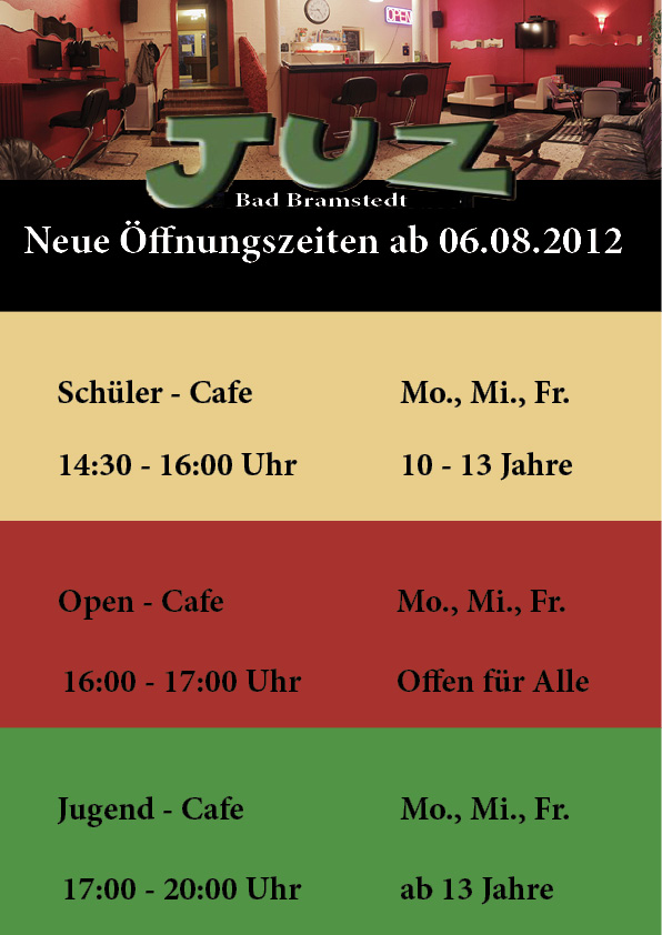 &Ouml;ffnung JUZ