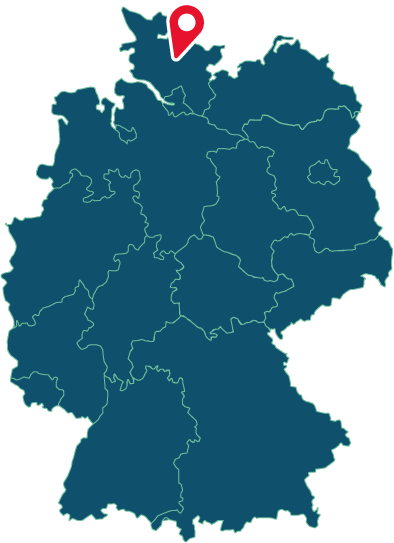 Lage der Stadt Bad Bramstedt