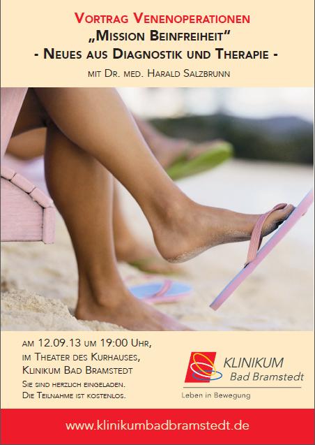 Klinikum Bad Bramstedt, Vortrag Venenoperationen 12.09.2013