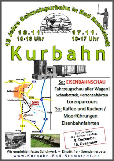 Fahrtage der Kurbahn im November 2013
