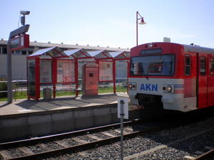 Bahnof mit AKN