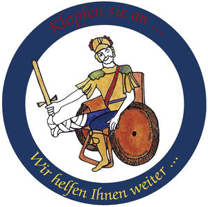 Rollender Roland Aufkleber